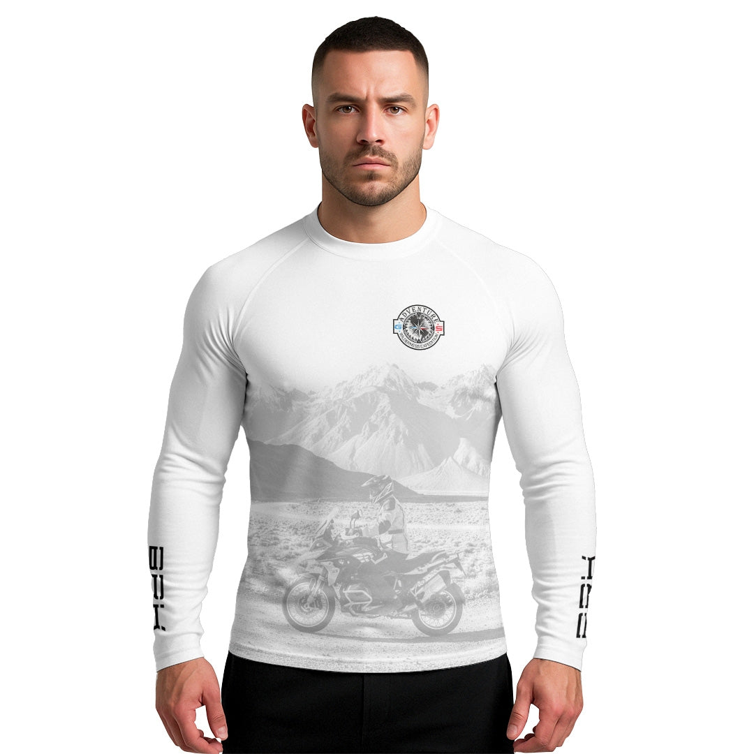 Camisa UV50 Segunda Pele Brk GS Adventure Branca