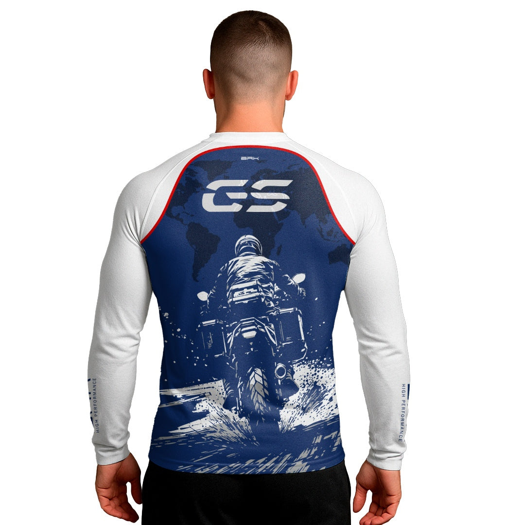 Camisa UV50 Segunda Pele Brk GS Adventure Na Estrada