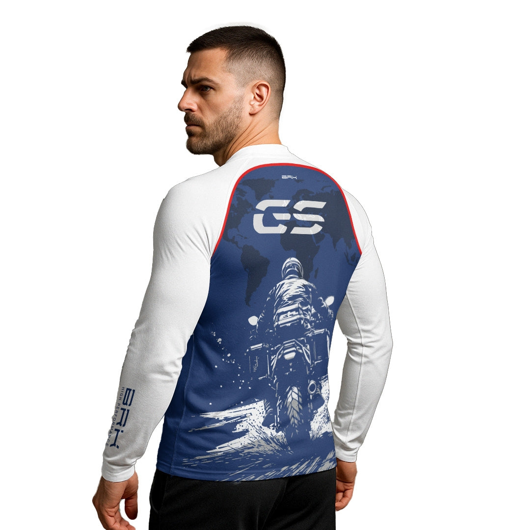 Camisa UV50 Segunda Pele Brk GS Adventure Na Estrada