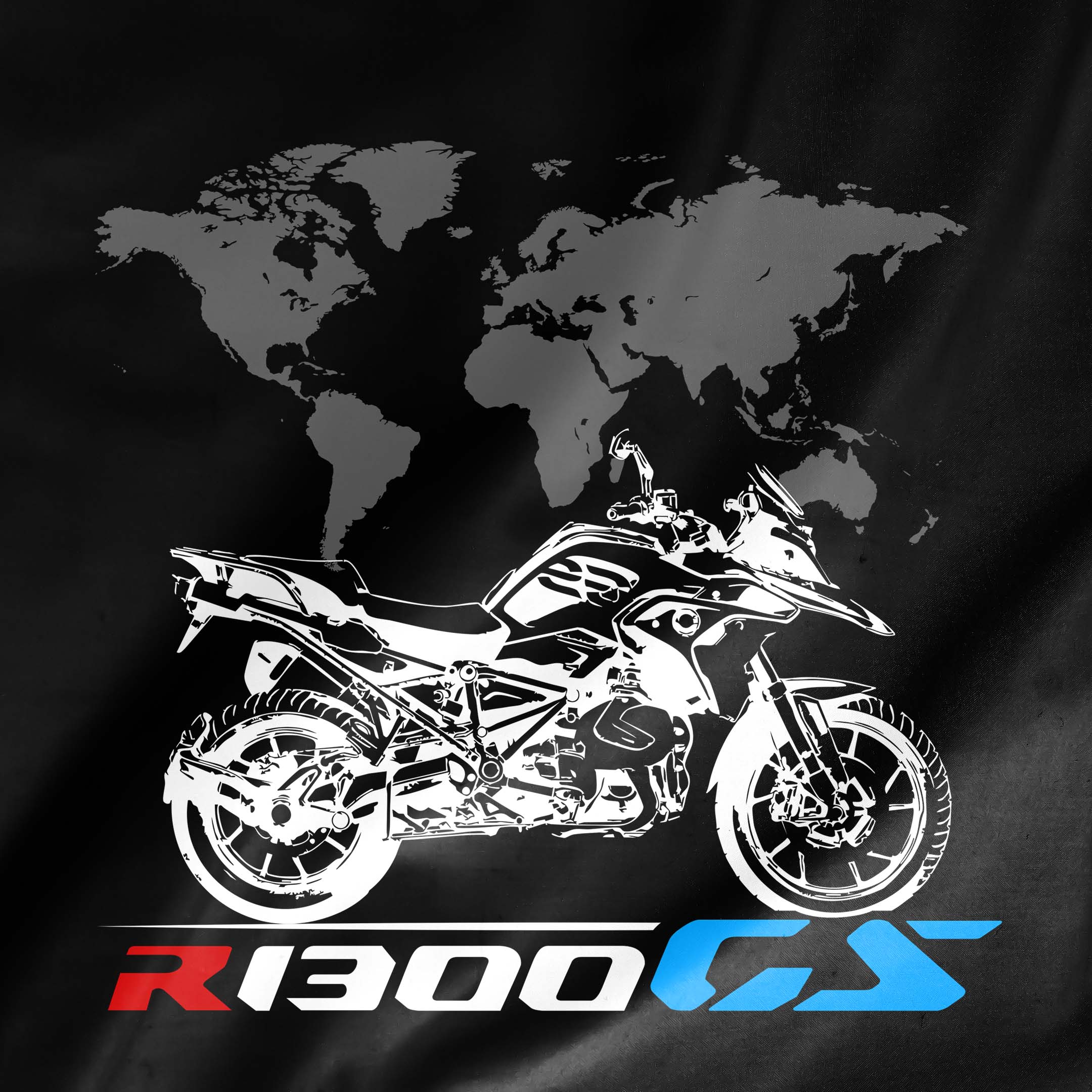 Kit 3 Camisas de Algodão Brk Motociclismo Big Trail GS Make Life A Ride