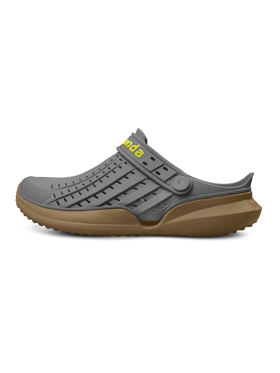 Sandália Ortopédica Masculina Boaonda Flow Discovery Cinza Crepe