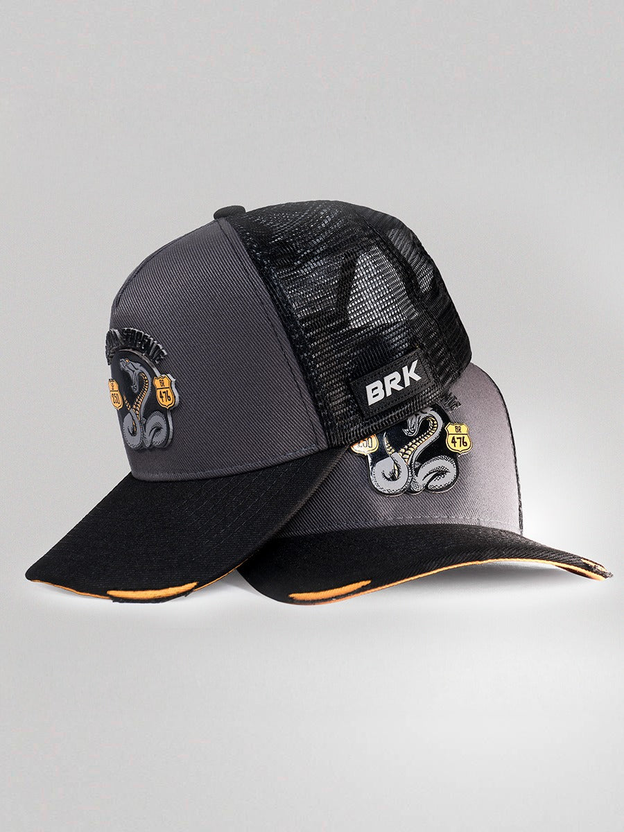 Boné Trucker Brk Motors Rastro da Serpente