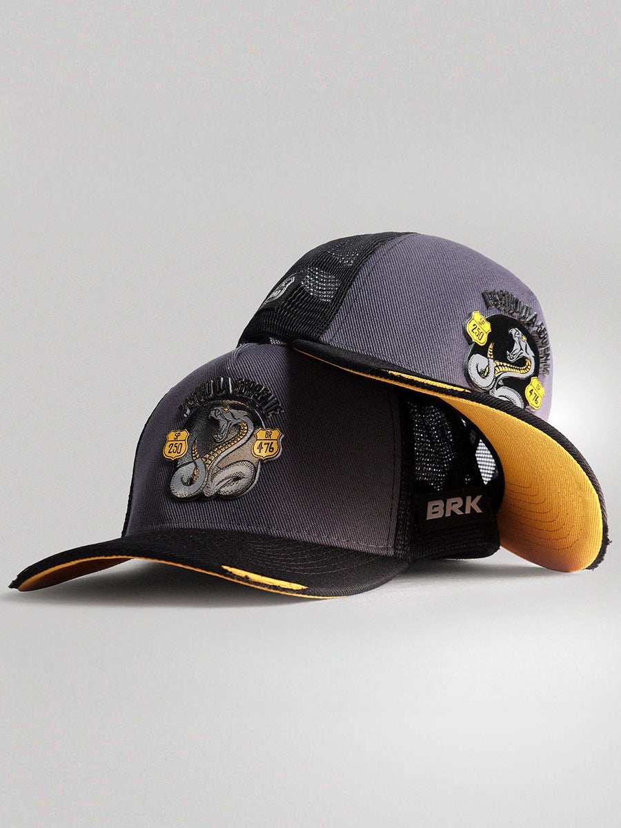 Boné Trucker Brk Motors Rastro da Serpente