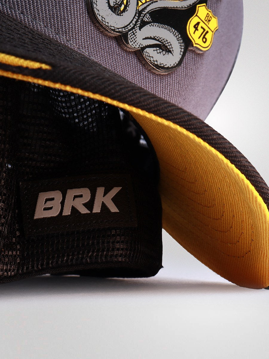 Boné Trucker Brk Motors Rastro da Serpente