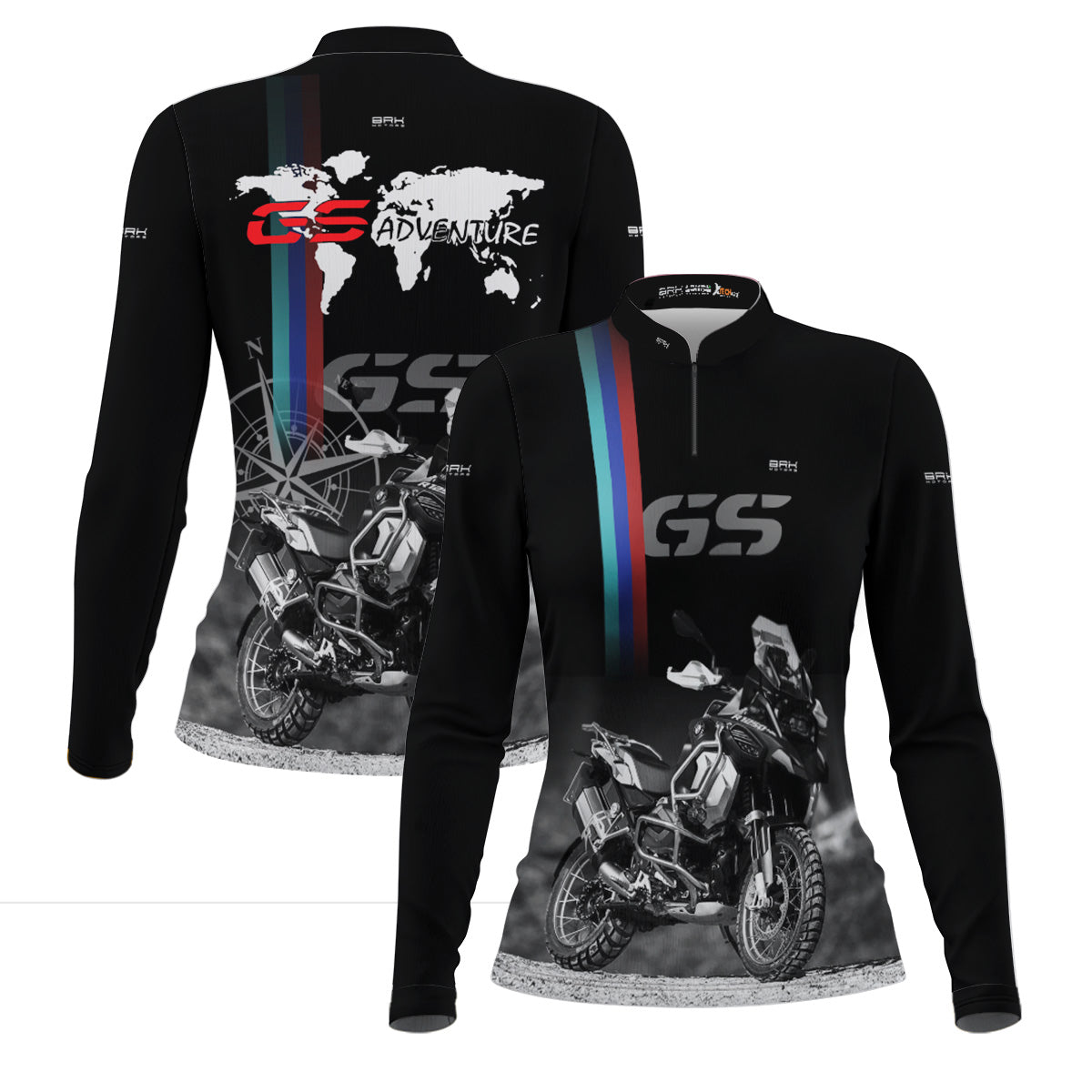 Kit Casal Camisas UV50 GS Adventure com Proteção UV50
