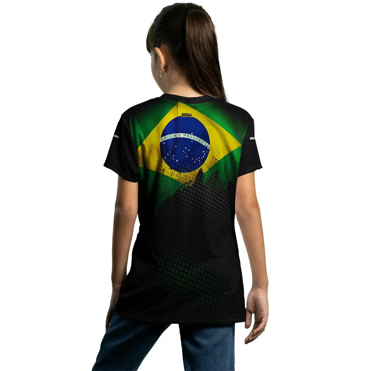 Camiseta Brk do Brasil Casual com Proteção UV50+