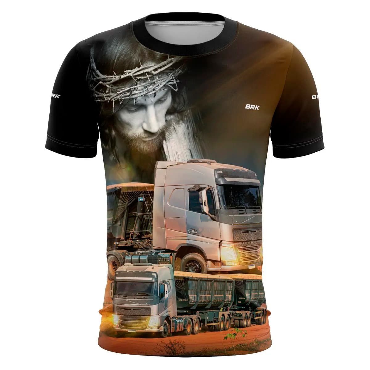 Camiseta Agro Brk Rodagem com Proteção Solar UV50+