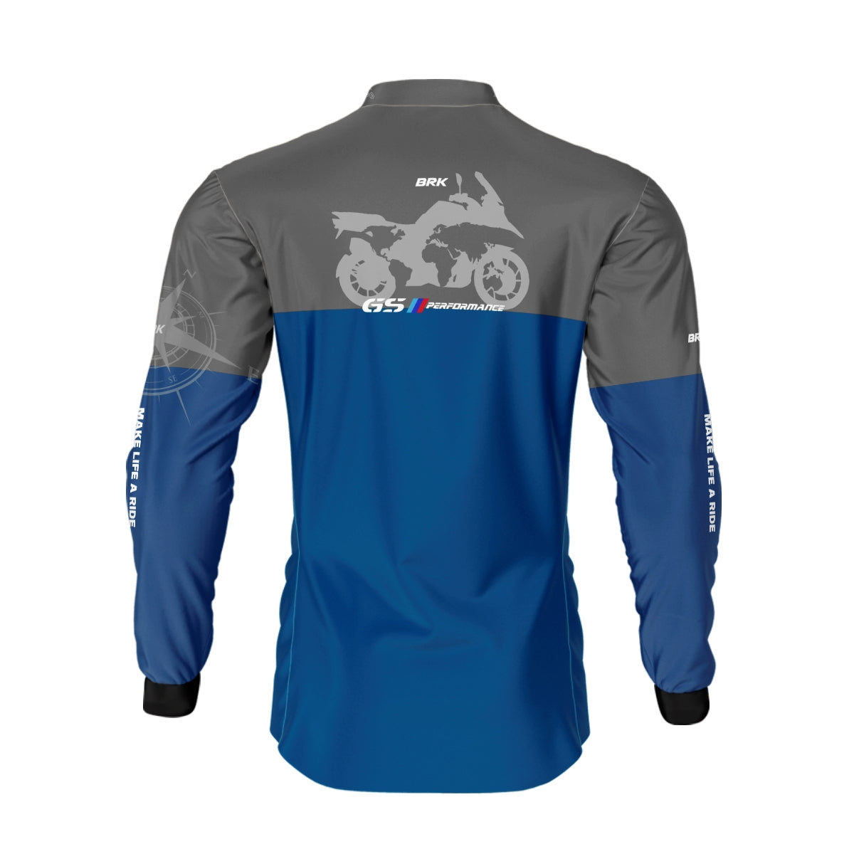 Camisa de Motociclismo Brk Big Trail GS Performance com Proteção Solar UV50+
