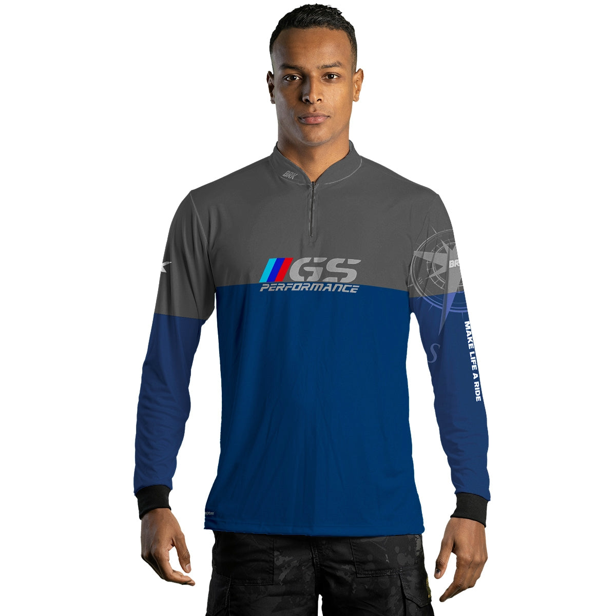 Camisa de Motociclismo Brk Big Trail GS Performance com Proteção Solar UV50+