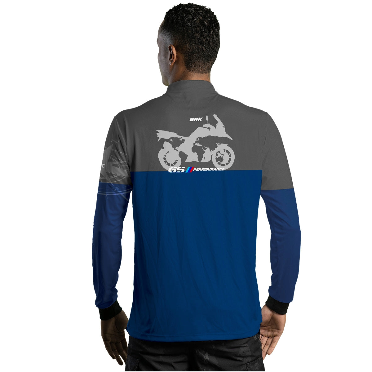 Camisa de Motociclismo Brk Big Trail GS Performance com Proteção Solar UV50+