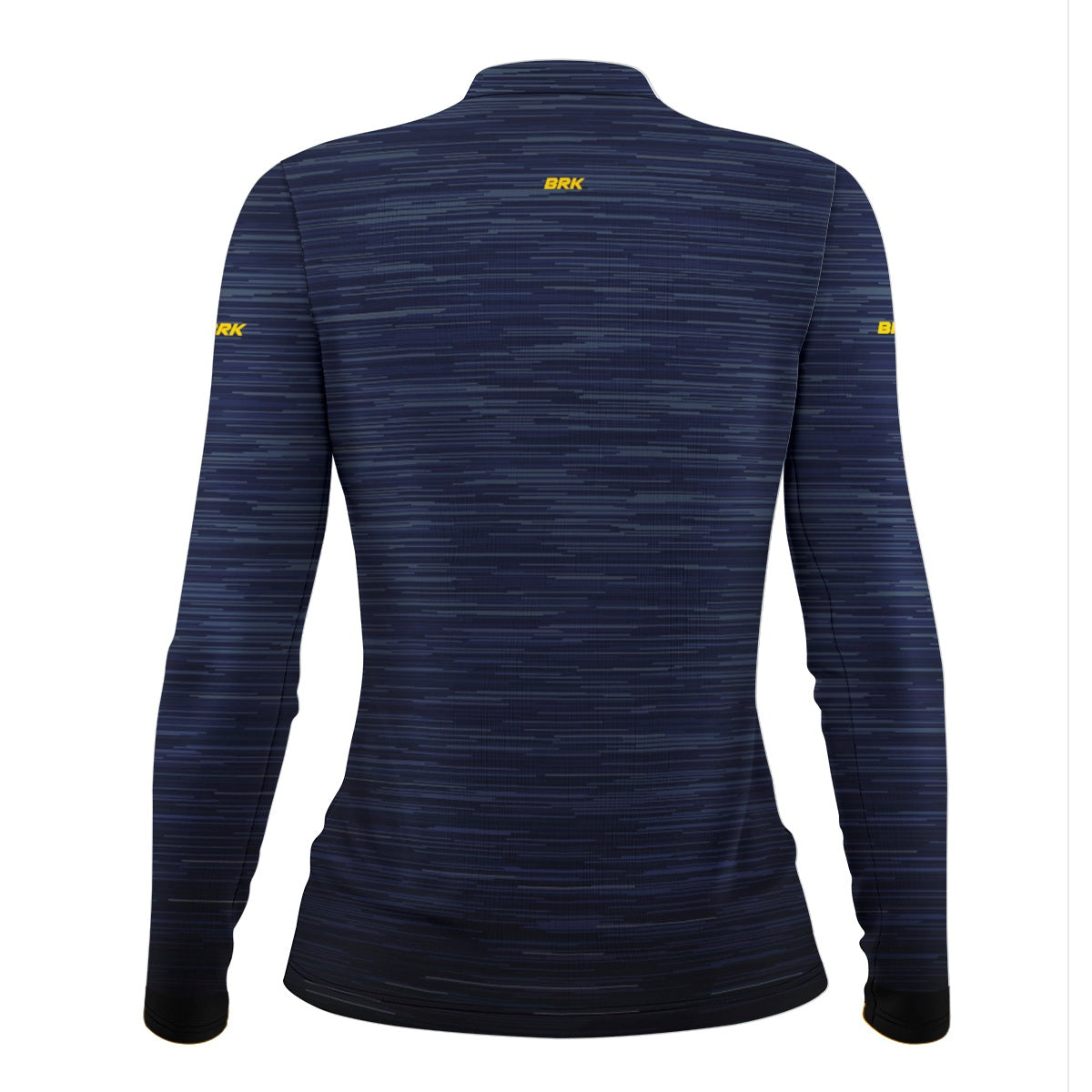 Camisa de Motociclismo Feminina Brk Mescla Azul Escuro com Proteção Solar UV50+