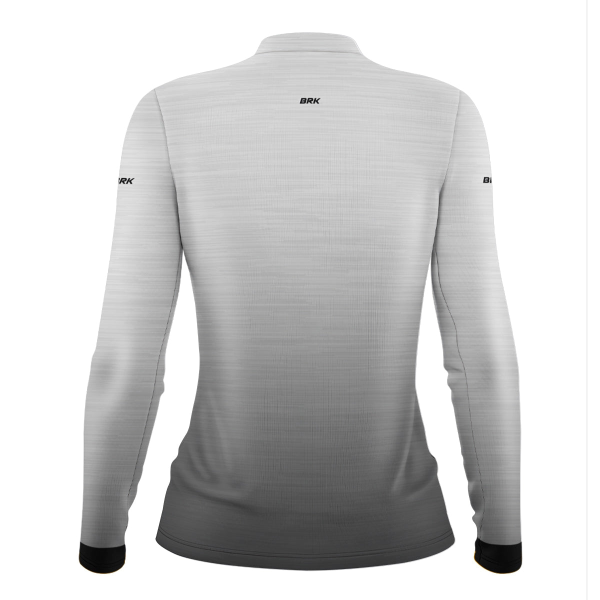 Camisa de Motociclismo Feminina Brk Mescla Branca com Proteção Solar UV50+