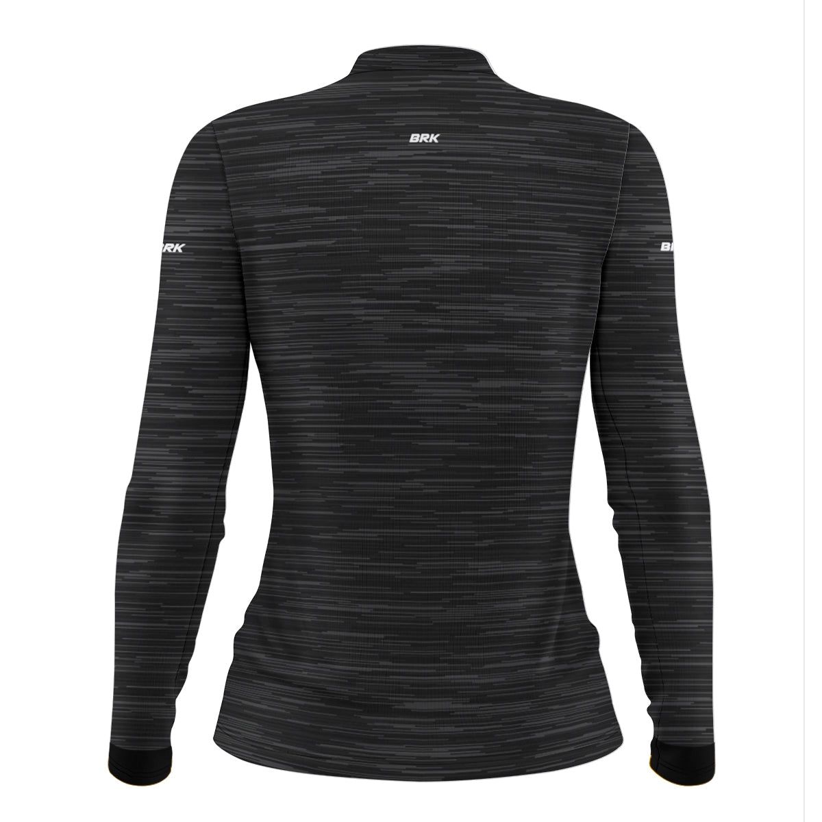 Camisa de Motociclismo Feminina Brk Mescla Cinza Escuro com Proteção Solar UV50+