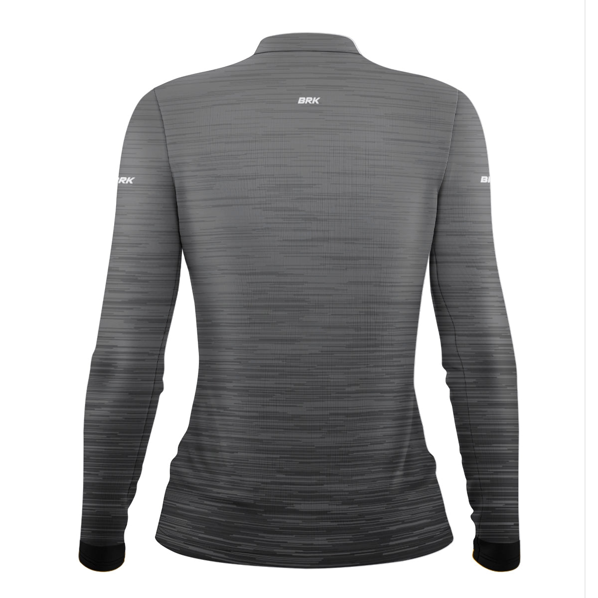 Camisa de Motociclismo Feminina Brk Mescla Cinza com Proteção Solar UV50+