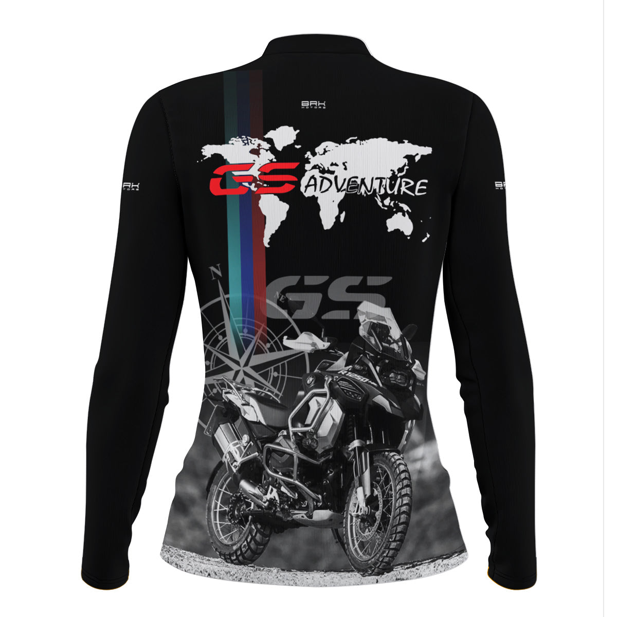 Camisa de Motociclismo Feminina Brk GS Adventure com Proteção Solar UV50+