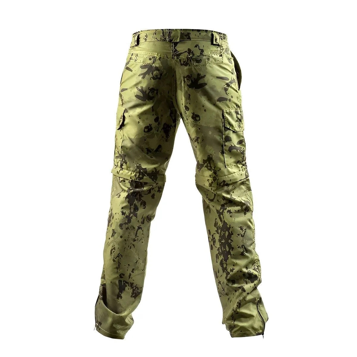 Calça Tática Brk Camuflado Verde UV35+ (Vira Bermuda)