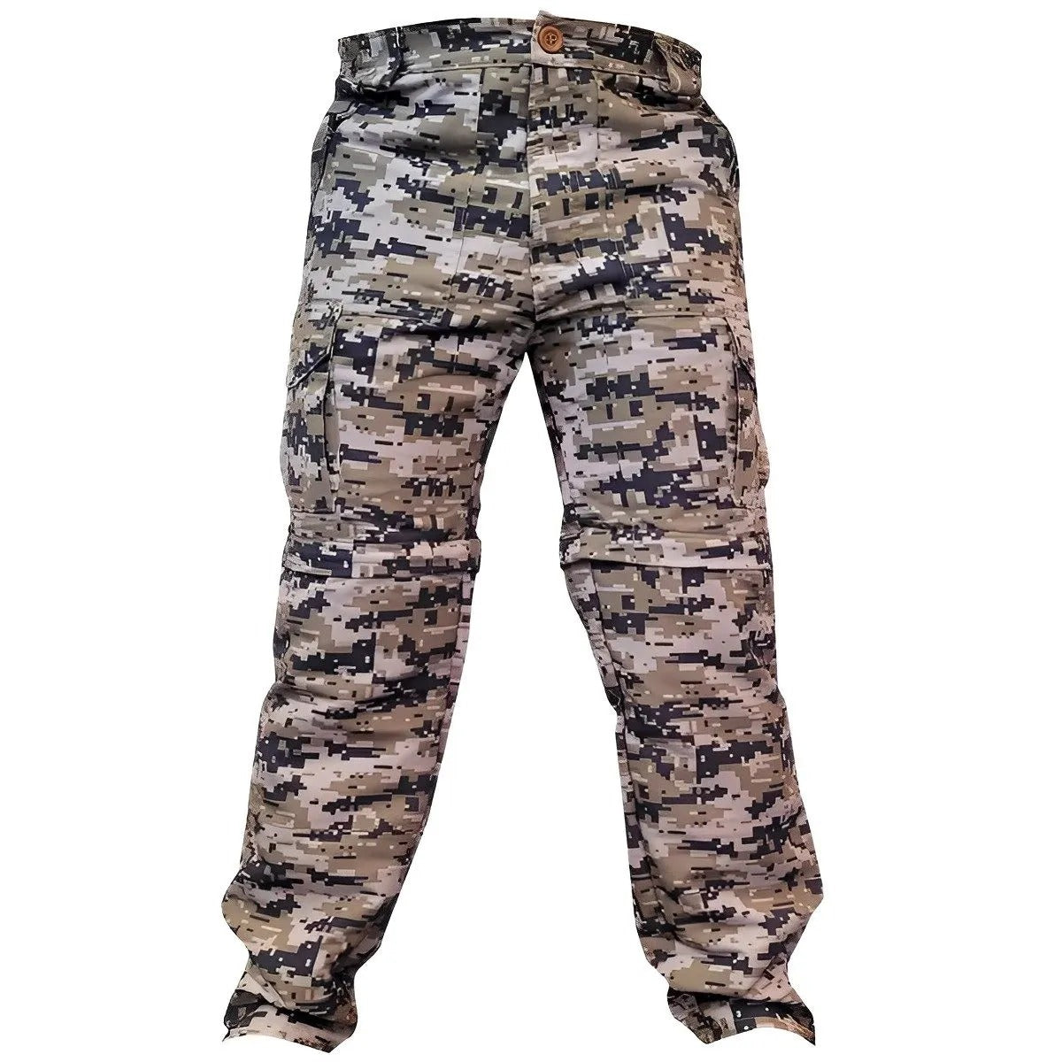 Calça Tática Brk Pixel Camuflado UV35+ (Vira Bermuda)
