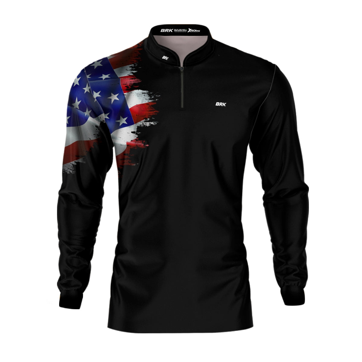 Camisa Brk Bandeira Estados Unidos com Proteção Solar UV50+