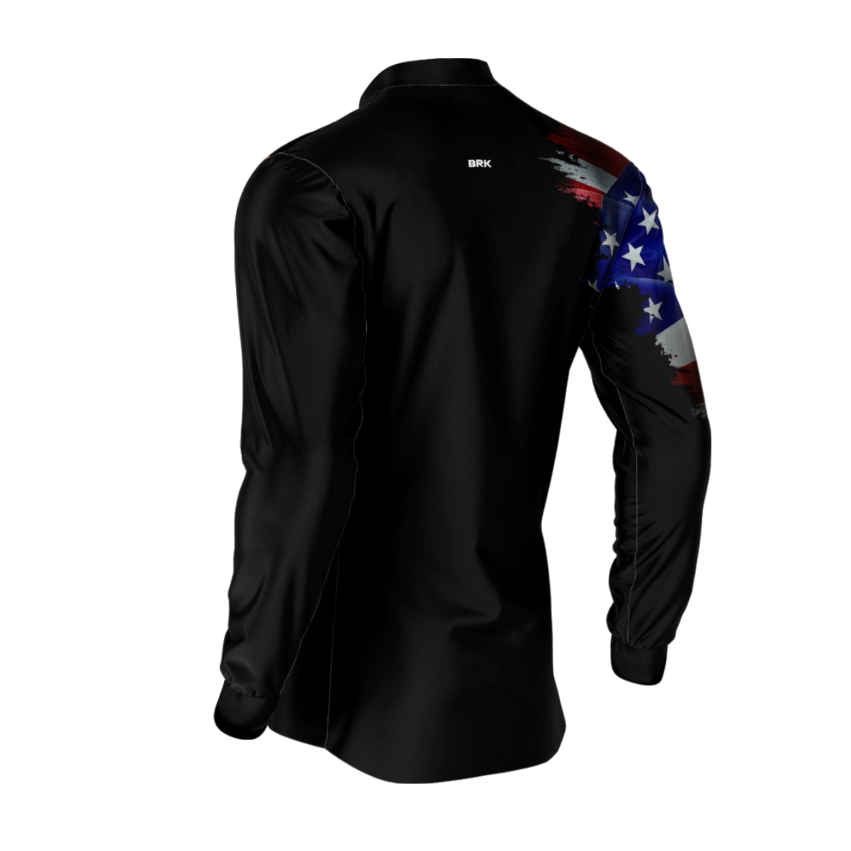 Camisa Brk Bandeira Estados Unidos com Proteção Solar UV50+