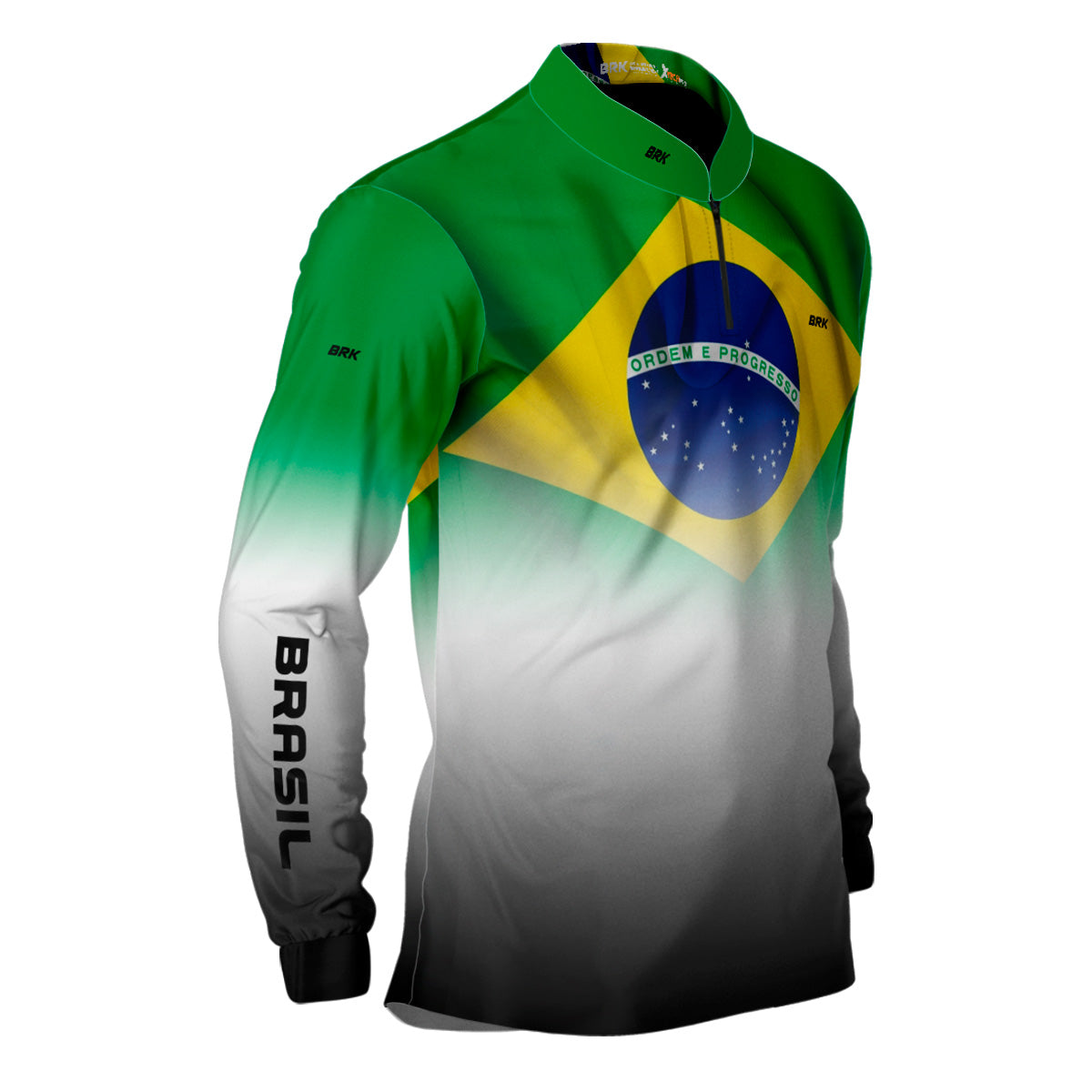 Camisa Brk Brasil Branca com Proteção Solar UV50+
