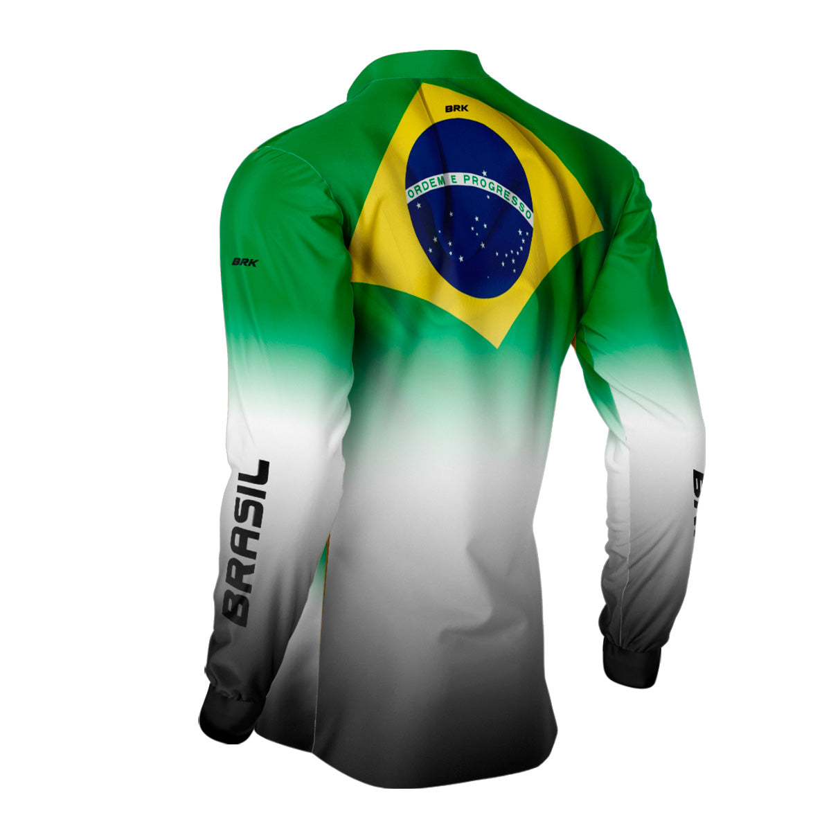 Camisa Brk Brasil Branca com Proteção Solar UV50+