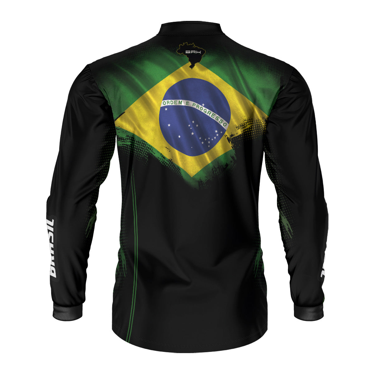 Camisa Agro Brk Bandeira do Brasil com Proteção Solar UV50+