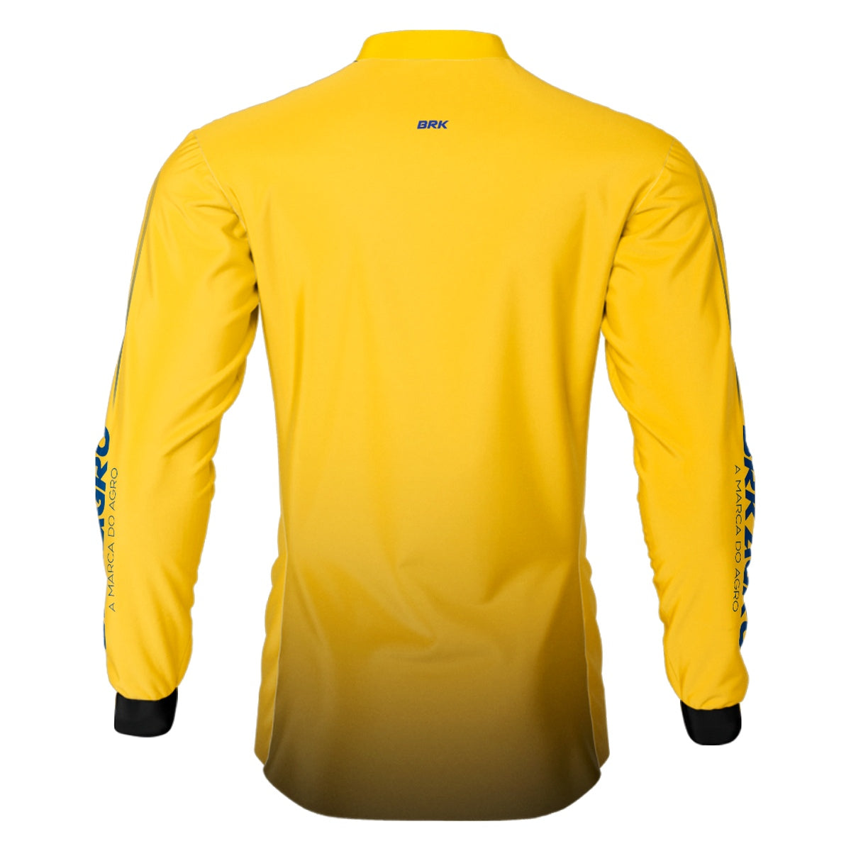 Camisa Agro Brk Básica NH Clean Amarela com Proteção Solar UV50+