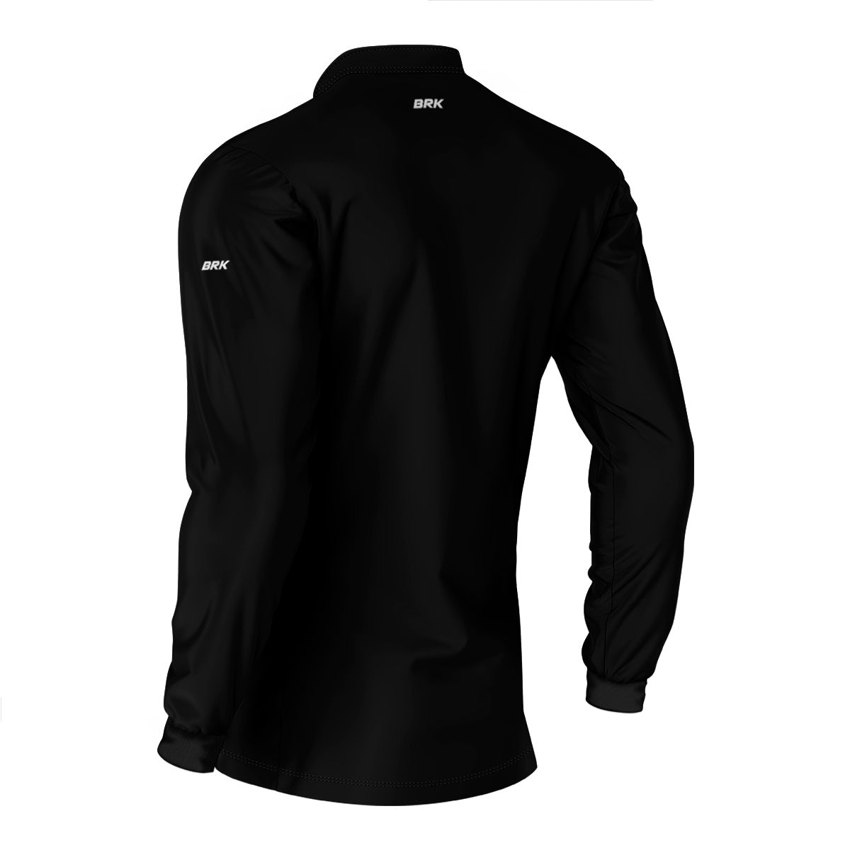 Camisa de Motociclismo Brk Casual Unissex Basic Preta com Proteção Solar UV50+