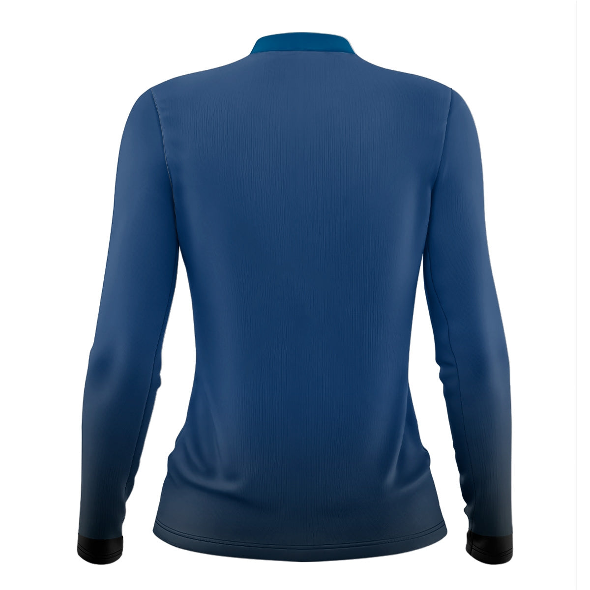 Camisa Feminina Brk Basic Azul Naval com Proteção Solar UV50 Envio Imediato