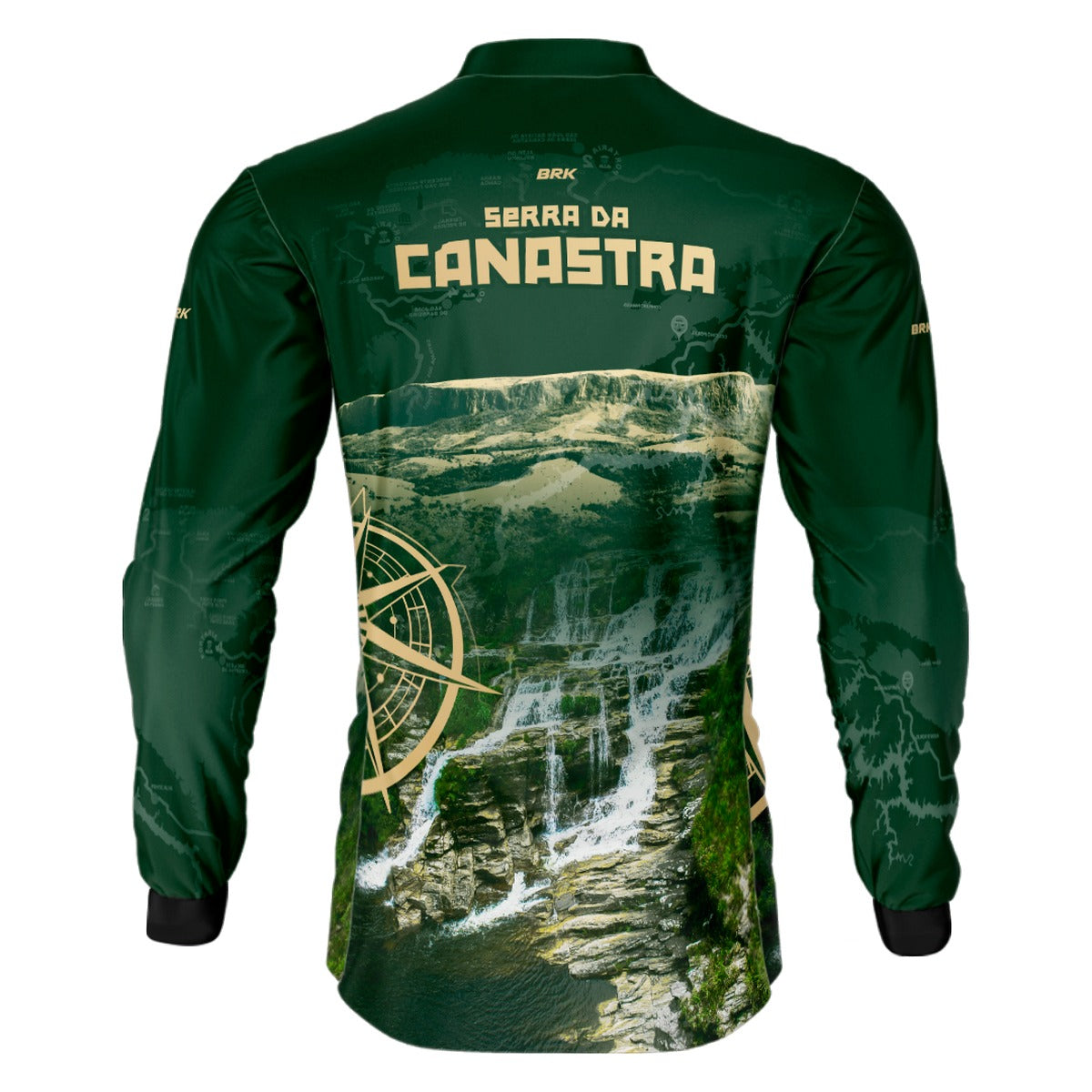 Camisa de Motociclismo Brk Deserto Do Atacama com Proteção Solar UV50+