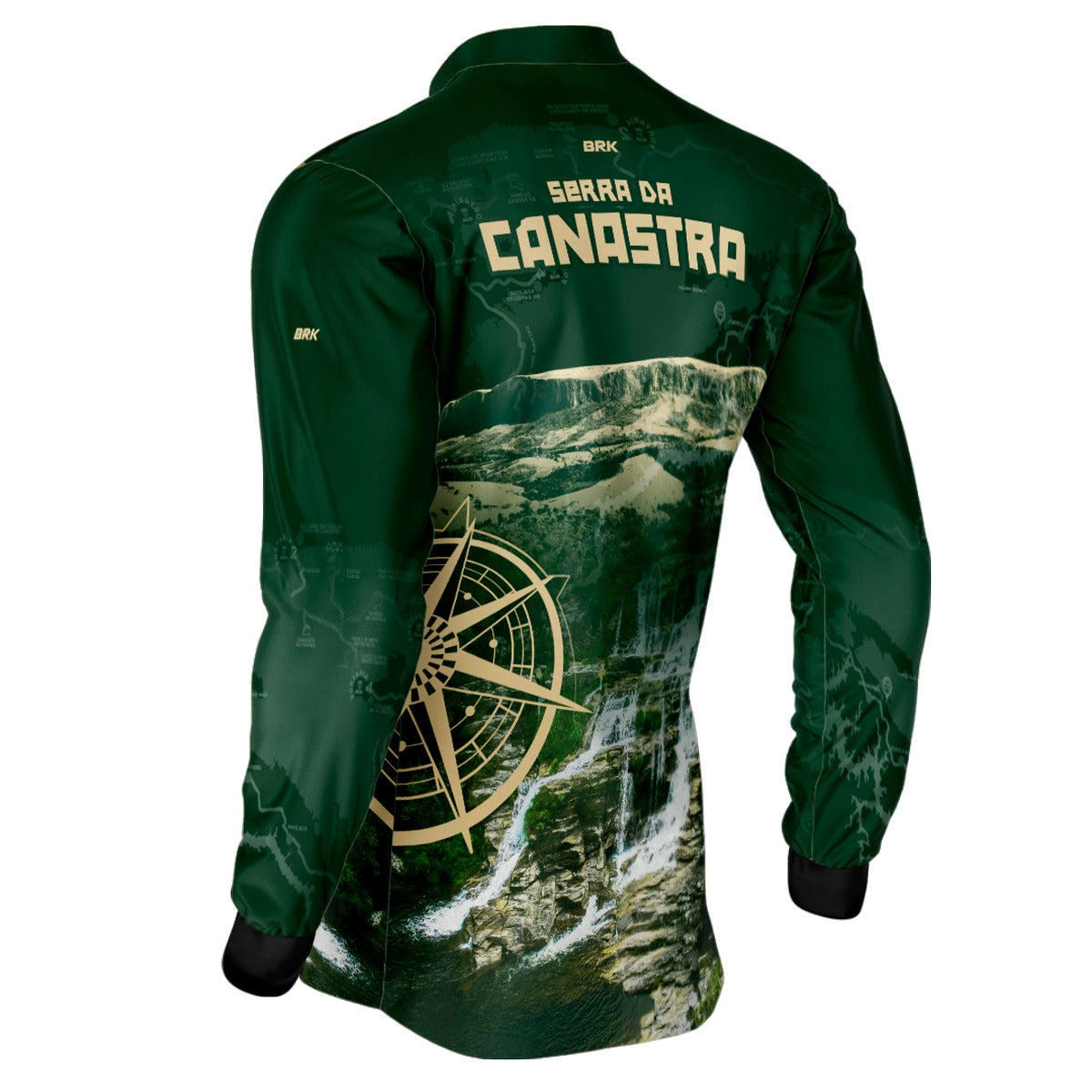 Camisa de Motociclismo Brk Deserto Do Atacama com Proteção Solar UV50+