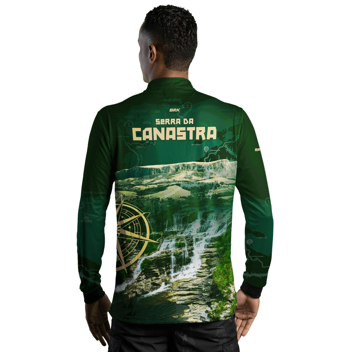 Camisa de Motociclismo Brk Deserto Do Atacama com Proteção Solar UV50+