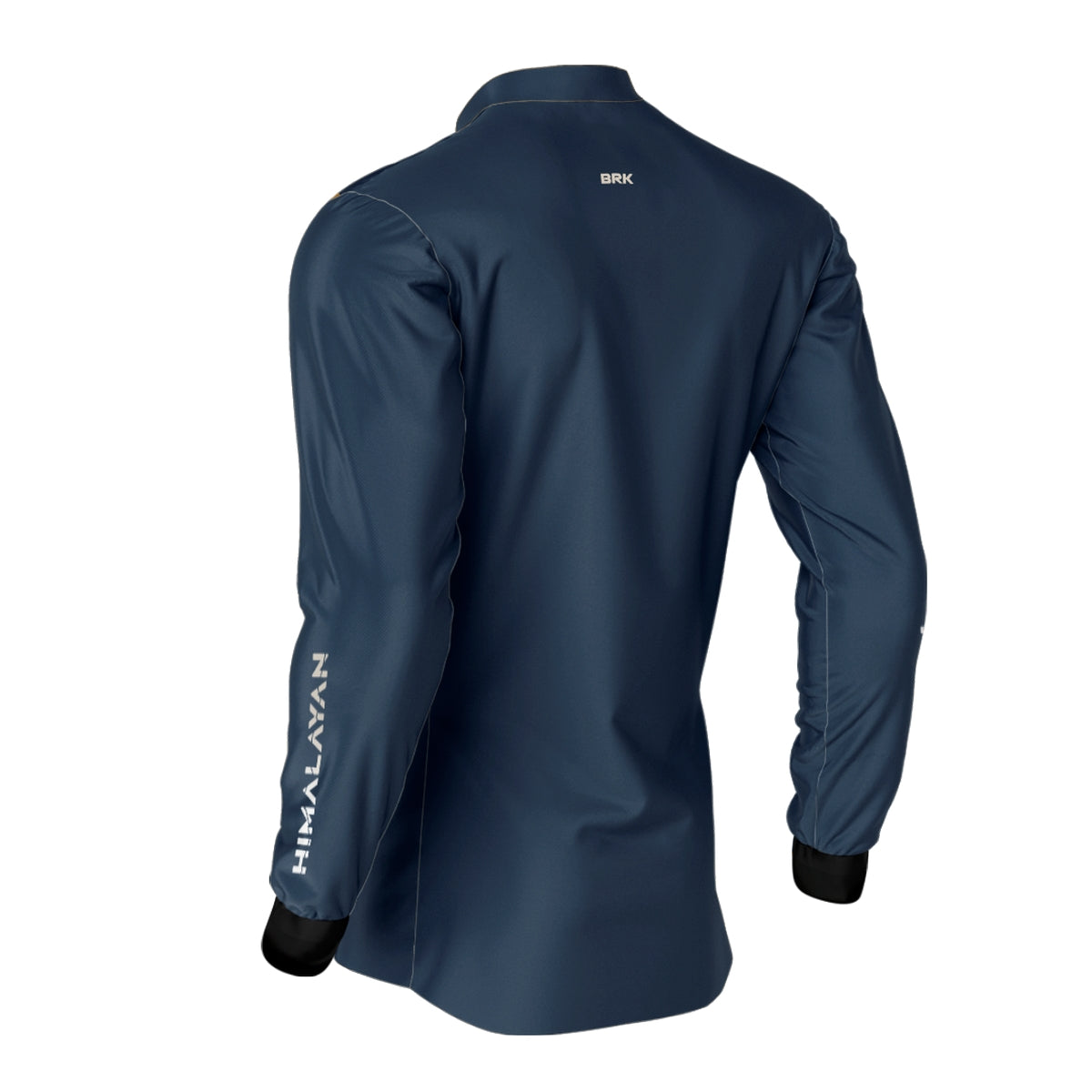 Camisa Motociclismo Brk Azul Himalayan com Proteção Solar UV50+