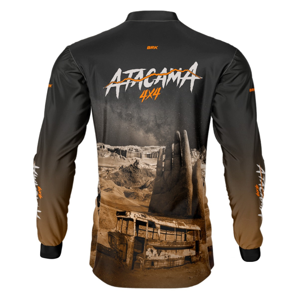 Camisa de Motociclismo Brk Expedição 4X4 Atacama com Proteção Solar UV50+