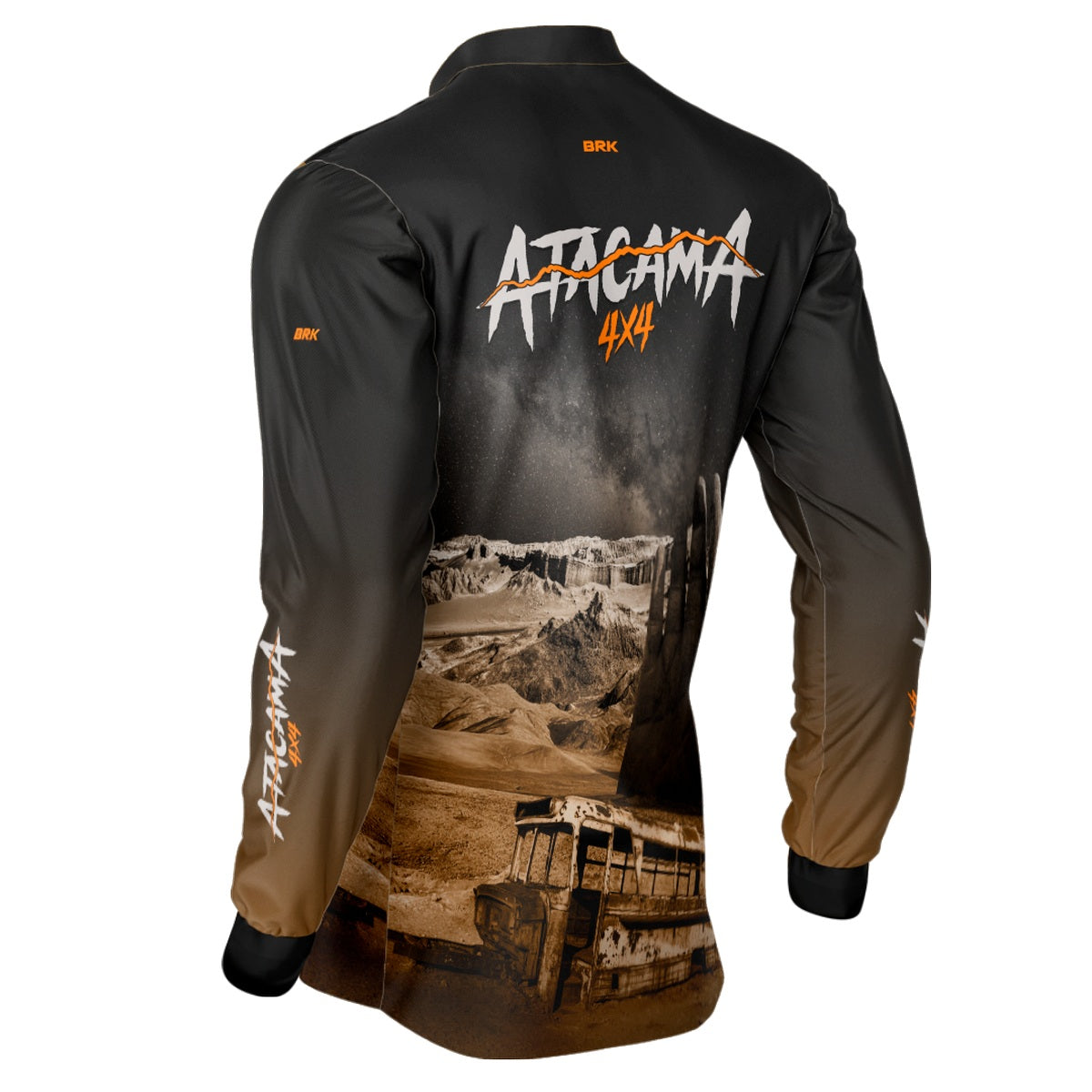 Camisa de Motociclismo Brk Expedição 4X4 Atacama com Proteção Solar UV50+
