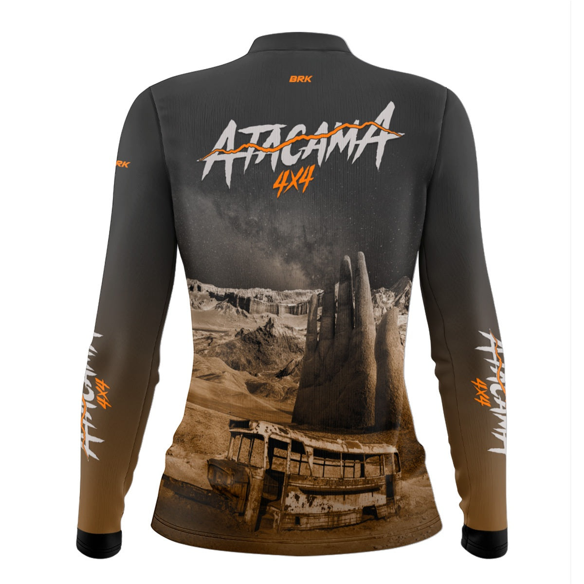 Camisa de Motociclismo Feminina Brk Expedição 4X4 Atacama com Proteção Solar UV50+