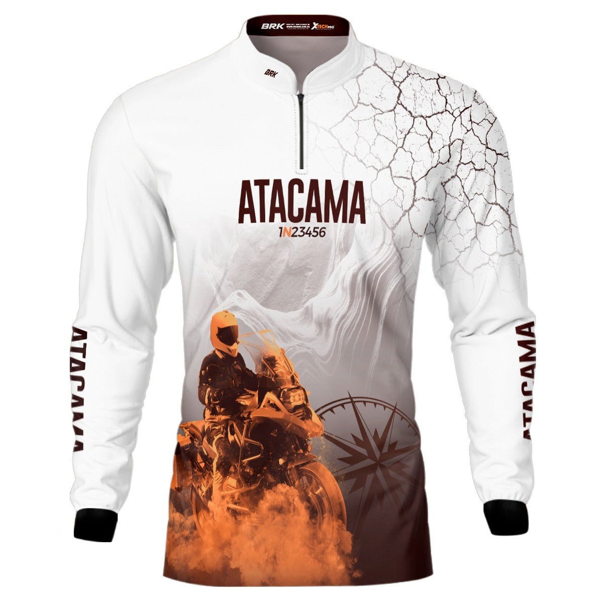 Camisa de Motociclismo Brk Expedição Atacama com Proteção Solar UV50+
