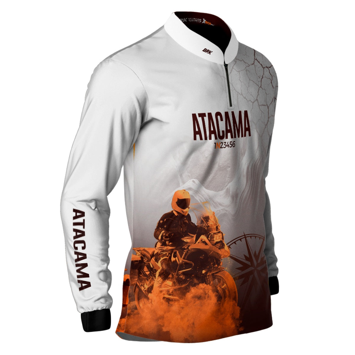 Camisa de Motociclismo Brk Expedição Atacama com Proteção Solar UV50+