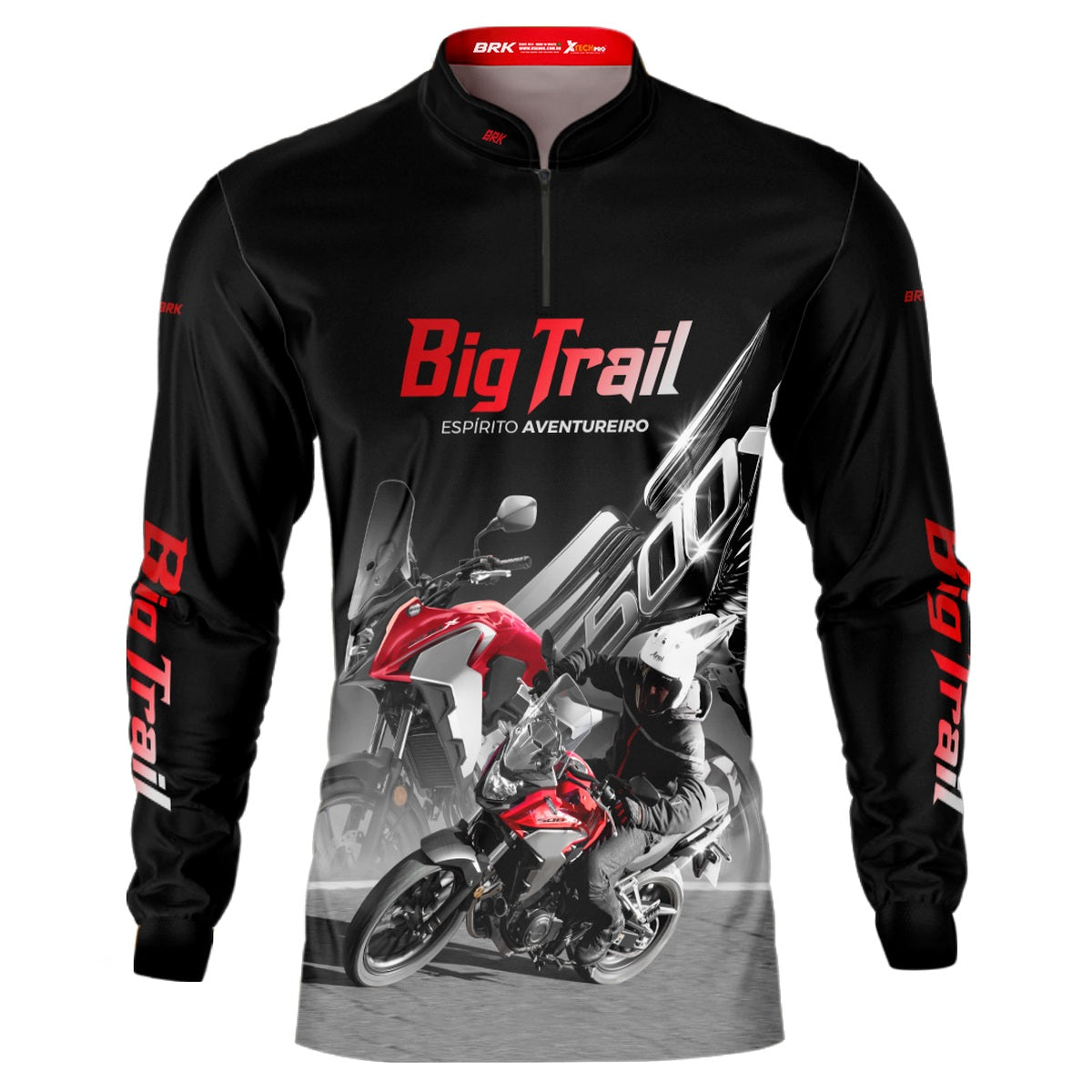Camisa de Motociclismo Brk CB500X com Proteção Solar UV50+