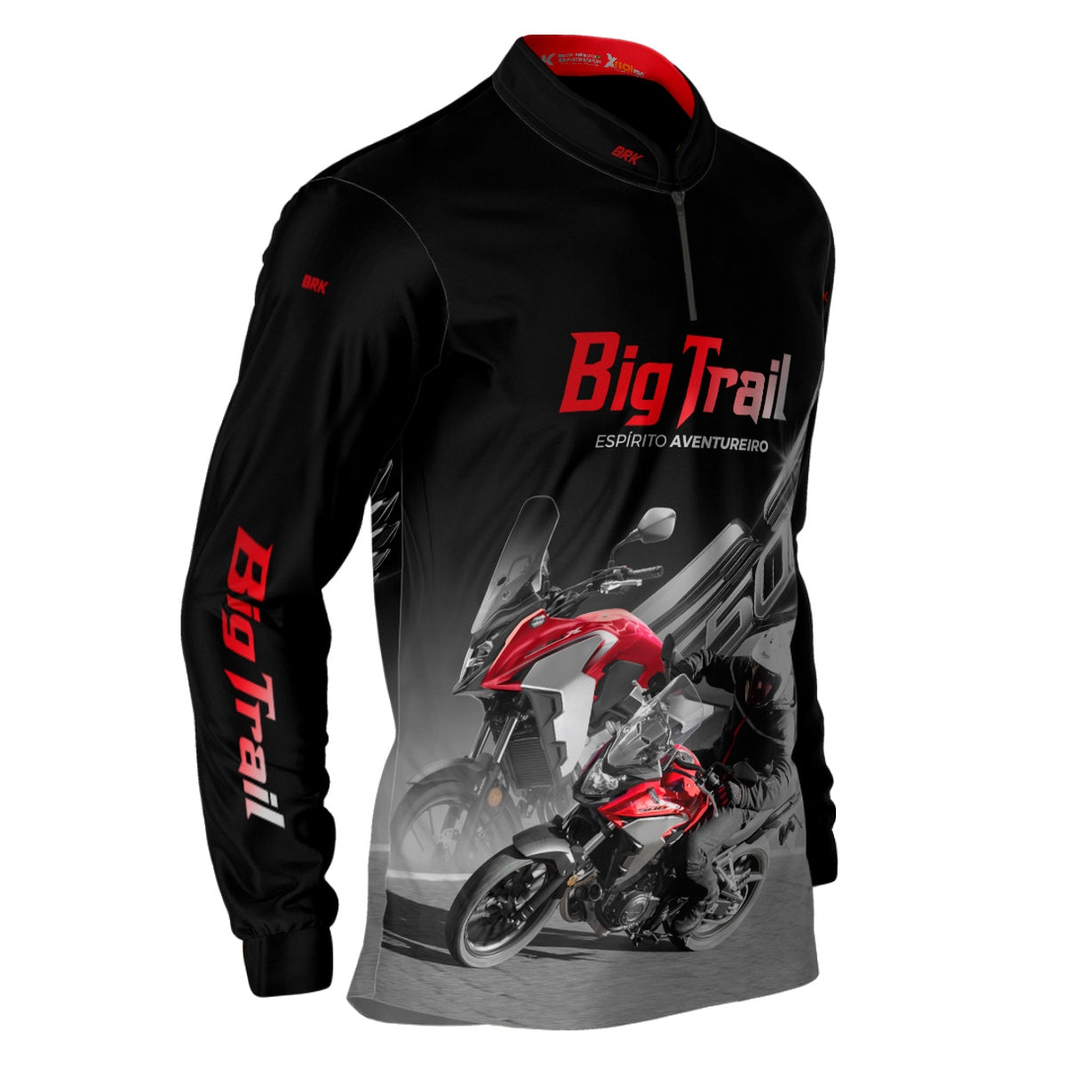 Camisa de Motociclismo Brk CB500X com Proteção Solar UV50+