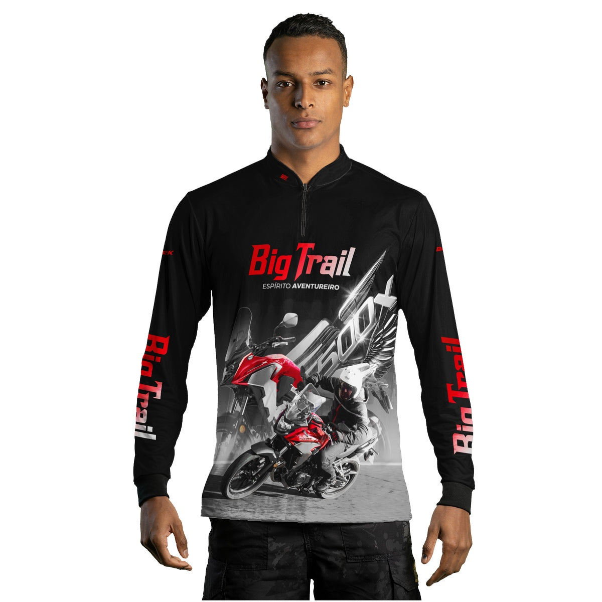 Camisa de Motociclismo Brk CB500X com Proteção Solar UV50+
