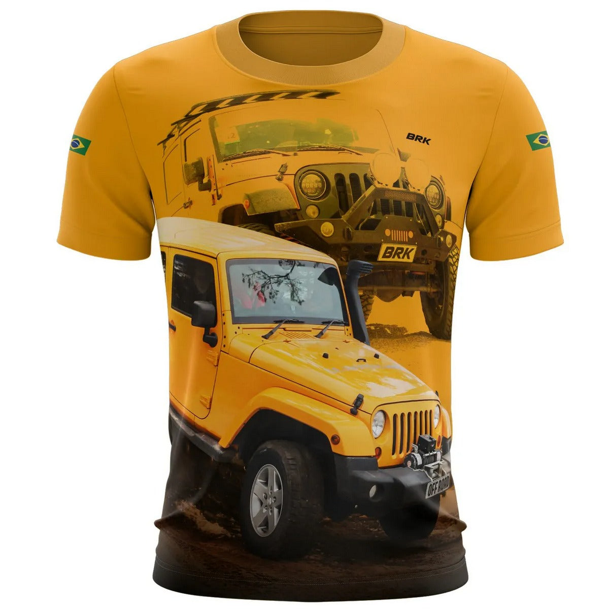 Camiseta Brk Off Road Rock Crawling com Proteção Solar UV50+