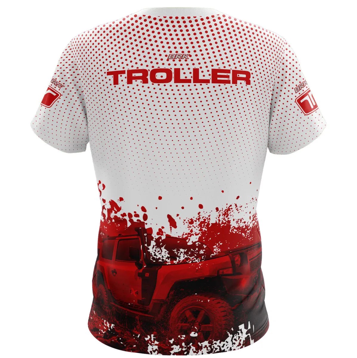 Camiseta Troller Casual 03 Brk Off Road com Proteção Solar UV50+