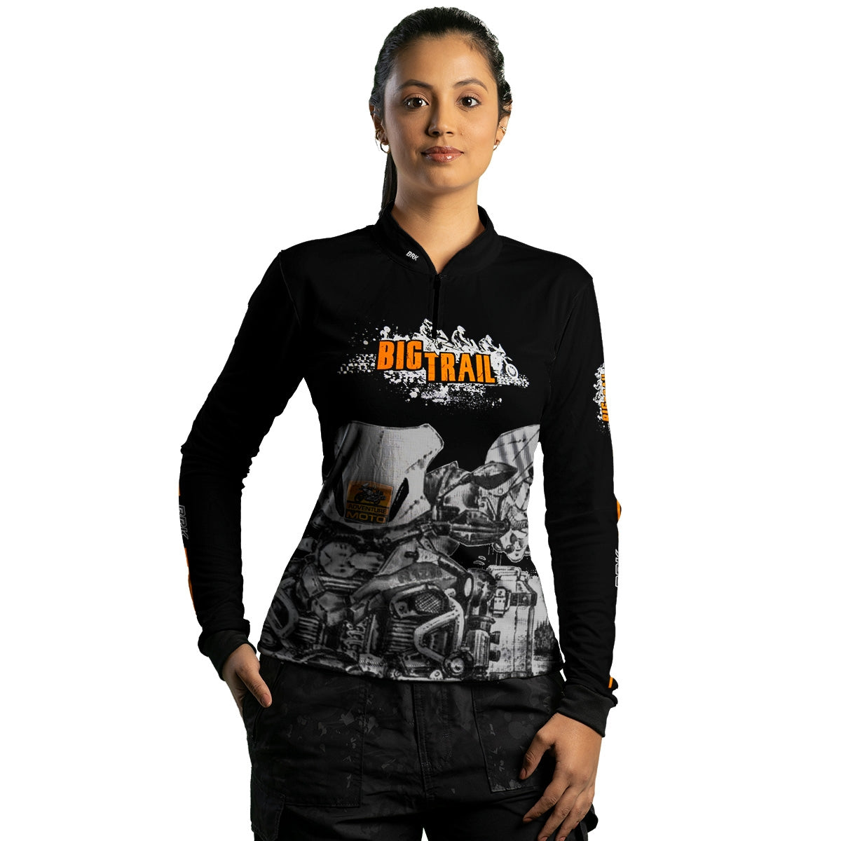 Camisa de Motociclismo Brk Big Trail com Proteção Solar UV50+