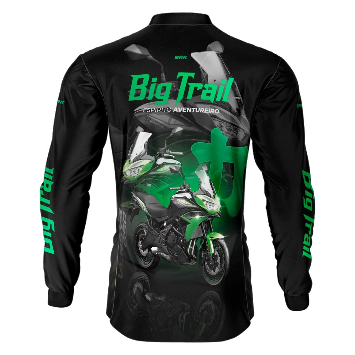 Camisa de Motociclismo Brk Versys 650 com Proteção Solar UV50+