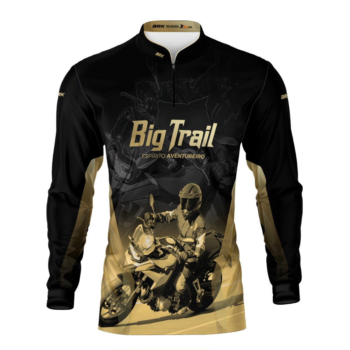 Camisa de Motociclismo Brk F 750 GS Premium com Proteção Solar UV50+