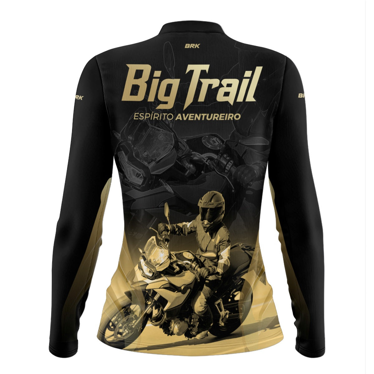 Camisa de Motociclismo Feminina Brk F 750 GS Premium com Proteção Solar UV50+
