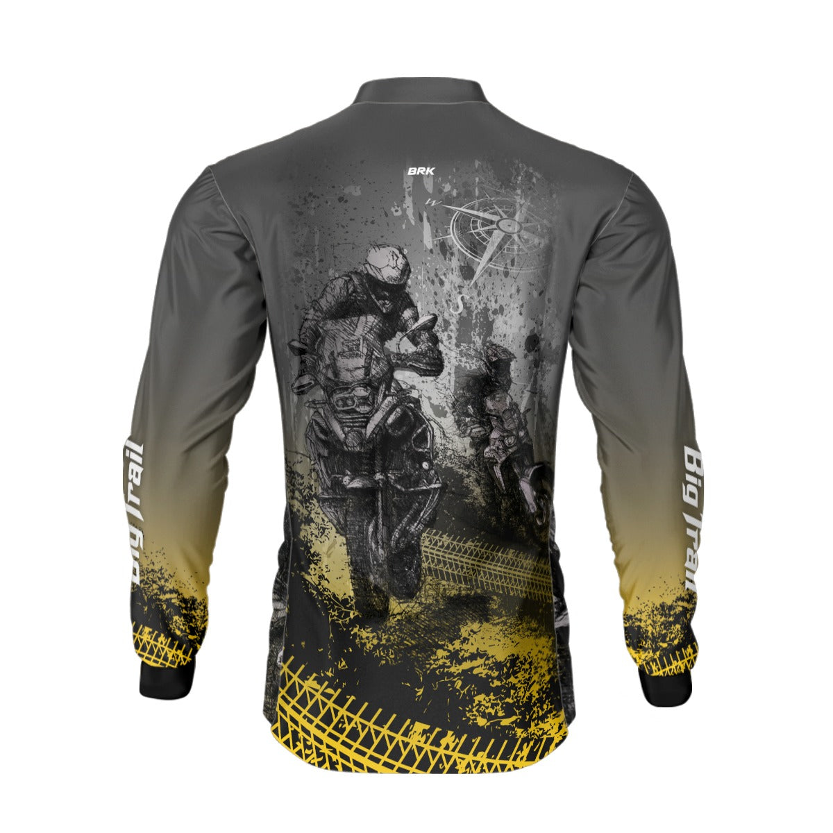 Camisa de Motociclismo Brk Big Trail Life com Proteção Solar UV50+