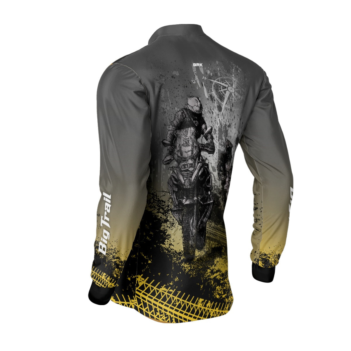 Camisa de Motociclismo Brk Big Trail Life com Proteção Solar UV50+