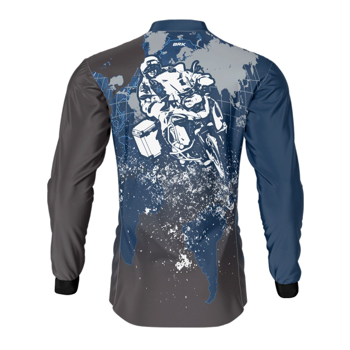 Camisa de Motociclismo Brk Big Trail Life com Proteção Solar UV50+